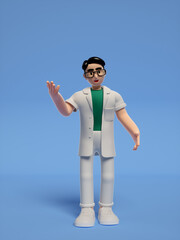 doctor 3d cartoon