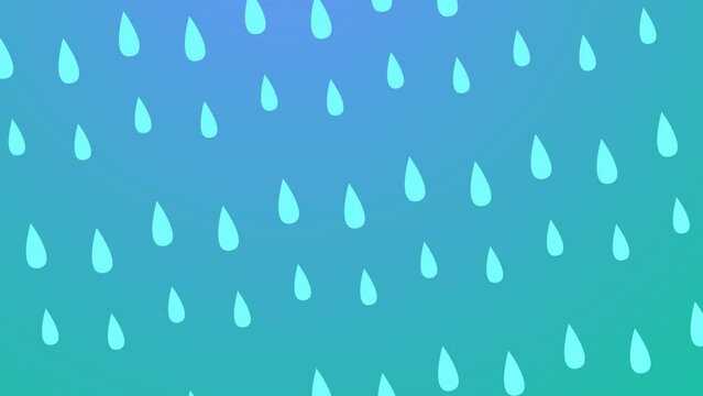 雫(水)が斜めに流れる背景_mp4/4Kサイズ