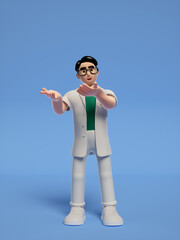 doctor 3d cartoon