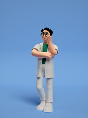 doctor 3d cartoon