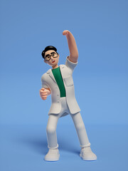 doctor 3d cartoon