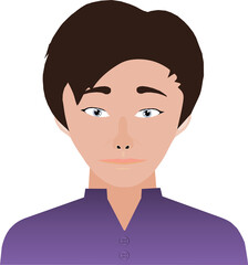 [Male] It is an illustrative image that can be used in various ways in messengers, resumes, and communities.