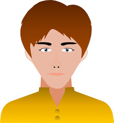 [Male] It is an illustrative image that can be used in various ways in messengers, resumes, and communities.