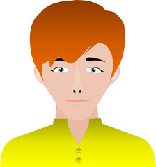 [Male] It is an illustrative image that can be used in various ways in messengers, resumes, and communities.