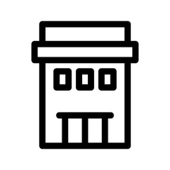 house icon or logo isolated sign symbol vector illustration - high-quality black style vector icons
