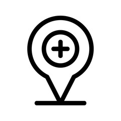 Obraz premium map icon or logo isolated sign symbol vector illustration - high-quality black style vector icons 