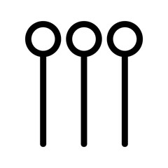 matchstick icon or logo isolated sign symbol vector illustration - high-quality black style vector icons
