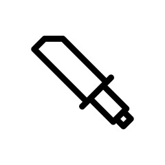 pocket knife icon or logo isolated sign symbol vector illustration - high-quality black style vector icons
