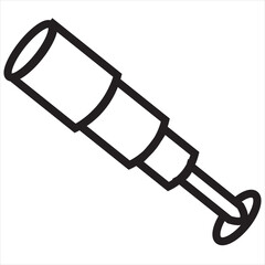  vector, Image of telescope