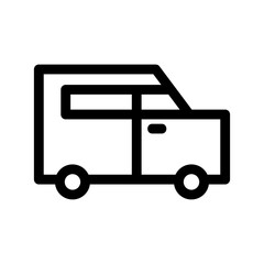 vehicle icon or logo isolated sign symbol vector illustration - high-quality black style vector icons
