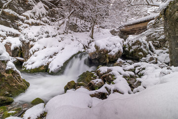 Gesäuse - Hartelsgraben im Winter