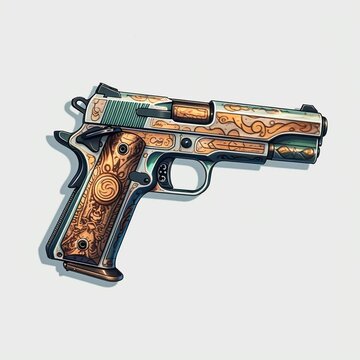 Pistolr, made by Ai, Ai-Art