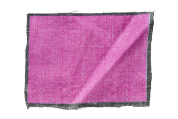 Fabric patch isolated