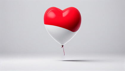 AI generates illustrations love balloons