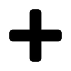 Obraz premium add icon or logo isolated sign symbol vector illustration - high quality black style vector icons 