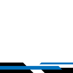 Obraz premium Letterhead Footer