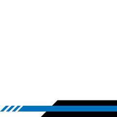 Fototapeta premium Letterhead Footer