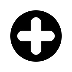 Fototapeta premium add icon or logo isolated sign symbol vector illustration - high quality black style vector icons 