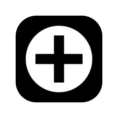 Obraz premium add icon or logo isolated sign symbol vector illustration - high quality black style vector icons 