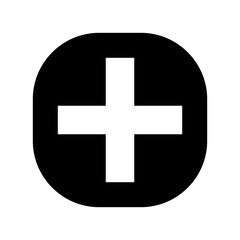 Obraz premium add icon or logo isolated sign symbol vector illustration - high quality black style vector icons 