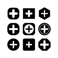 Obraz premium add icon or logo isolated sign symbol vector illustration - high quality black style vector icons 