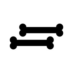bone icon or logo isolated sign symbol vector illustration - high quality black style vector icons

