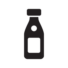 bottle icon or logo isolated sign symbol vector illustration - high quality black style vector icons
