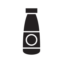 bottle icon or logo isolated sign symbol vector illustration - high quality black style vector icons
