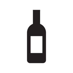 bottle icon or logo isolated sign symbol vector illustration - high quality black style vector icons
