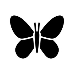 Naklejka premium butterfly icon or logo isolated sign symbol vector illustration - high quality black style vector icons 