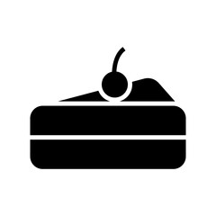 cake icon or logo isolated sign symbol vector illustration - high quality black style vector icons
