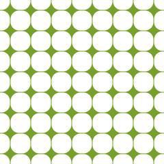 Green white seamless vector fashion print pattern