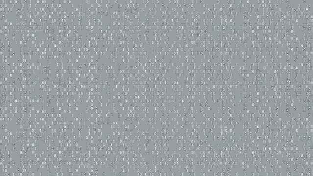Digital binary code texture