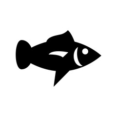 fish icon or logo isolated sign symbol vector illustration - high quality black style vector icons
