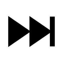 forward icon or logo isolated sign symbol vector illustration - high quality black style vector icons
