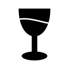 glass icon or logo isolated sign symbol vector illustration - high quality black style vector icons
