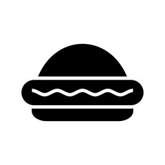 hot dogs icon or logo isolated sign symbol vector illustration - high quality black style vector icons

