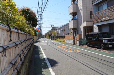 Fototapeta na wymiar 鎌倉市内の景色