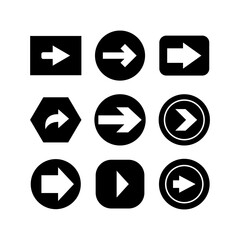 right icon or logo isolated sign symbol vector illustration - high quality black style vector icons
