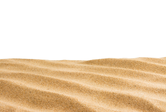 Closeup of sand of a beach or a desert