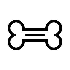 bone icon or logo isolated sign symbol vector illustration - high quality black style vector icons
