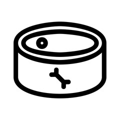 can of food icon or logo isolated sign symbol vector illustration - high quality black style vector icons
