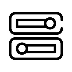 Switch Icon Vector Symbol Design Illustration