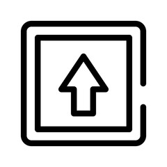 Obraz premium Square Icon Vector Symbol Design Illustration