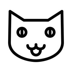 cat icon or logo isolated sign symbol vector illustration - high quality black style vector icons
