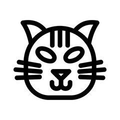 cat icon or logo isolated sign symbol vector illustration - high quality black style vector icons
