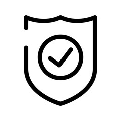 Protection Icon Vector Symbol Design Illustration