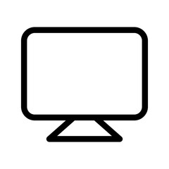 Screen Icon Vector Symbol Design Illustration