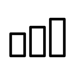 Statistic Icon Vector Symbol Design Illustration
