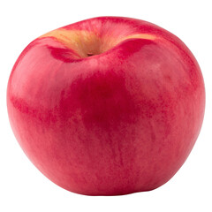 Red apple isolated on a transparent background